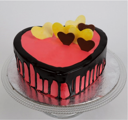 Delicious Hearts Cake